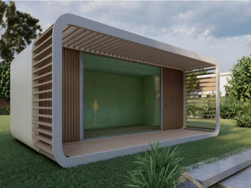 Portable modular house in Los Angeles modern style in Laos