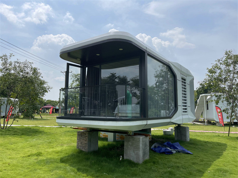 Eco Capsule Home elements with multiple bathrooms from Turkey