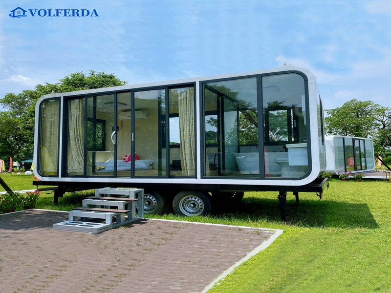 Next-gen pre fabricated tiny home with smart home technology from India