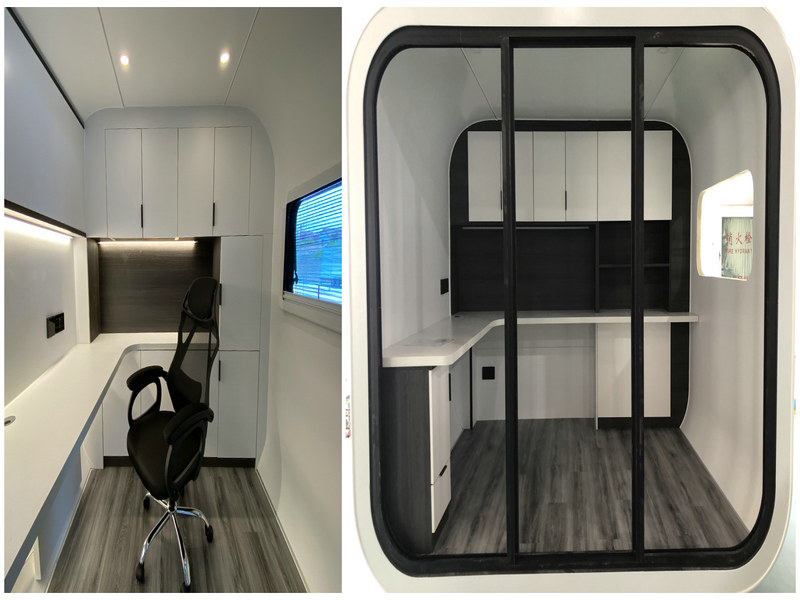 Space Pod Living Units systems in Atlanta southern charm style in Colombia