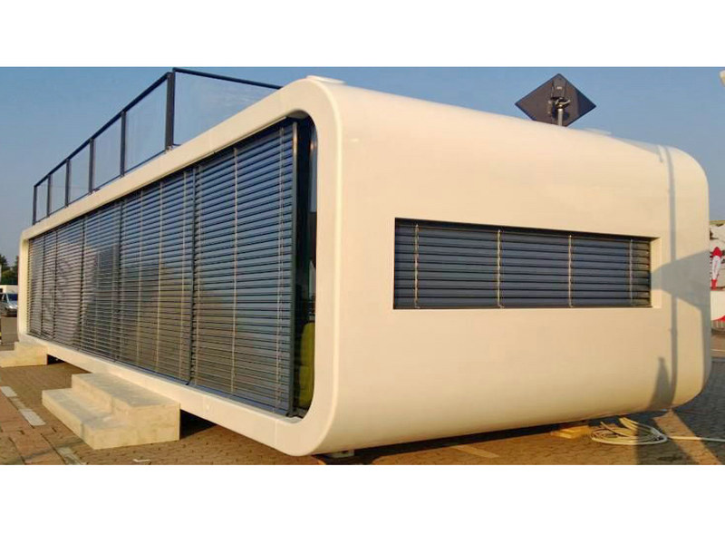 Futuristic Space Capsule Cabins models for Caribbean breezes
