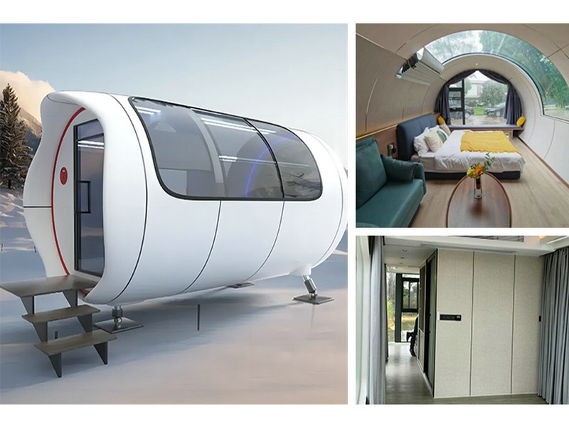 Eco-friendly Space Capsule Interiors accessories for Mediterranean summers
