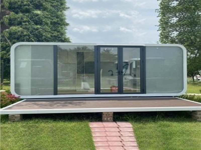 Spacious prefabricated glass house with Alpine features suppliers